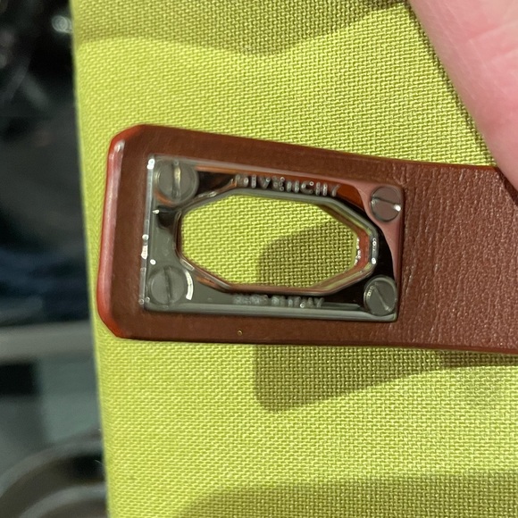 Givenchy Leather Double Wrap Bracelet (XS) - Picture 2 of 3